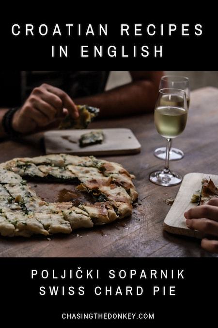 Croatian Receipes_Recipes in English_Poljicki Soparnik_Swiss Chard Pie