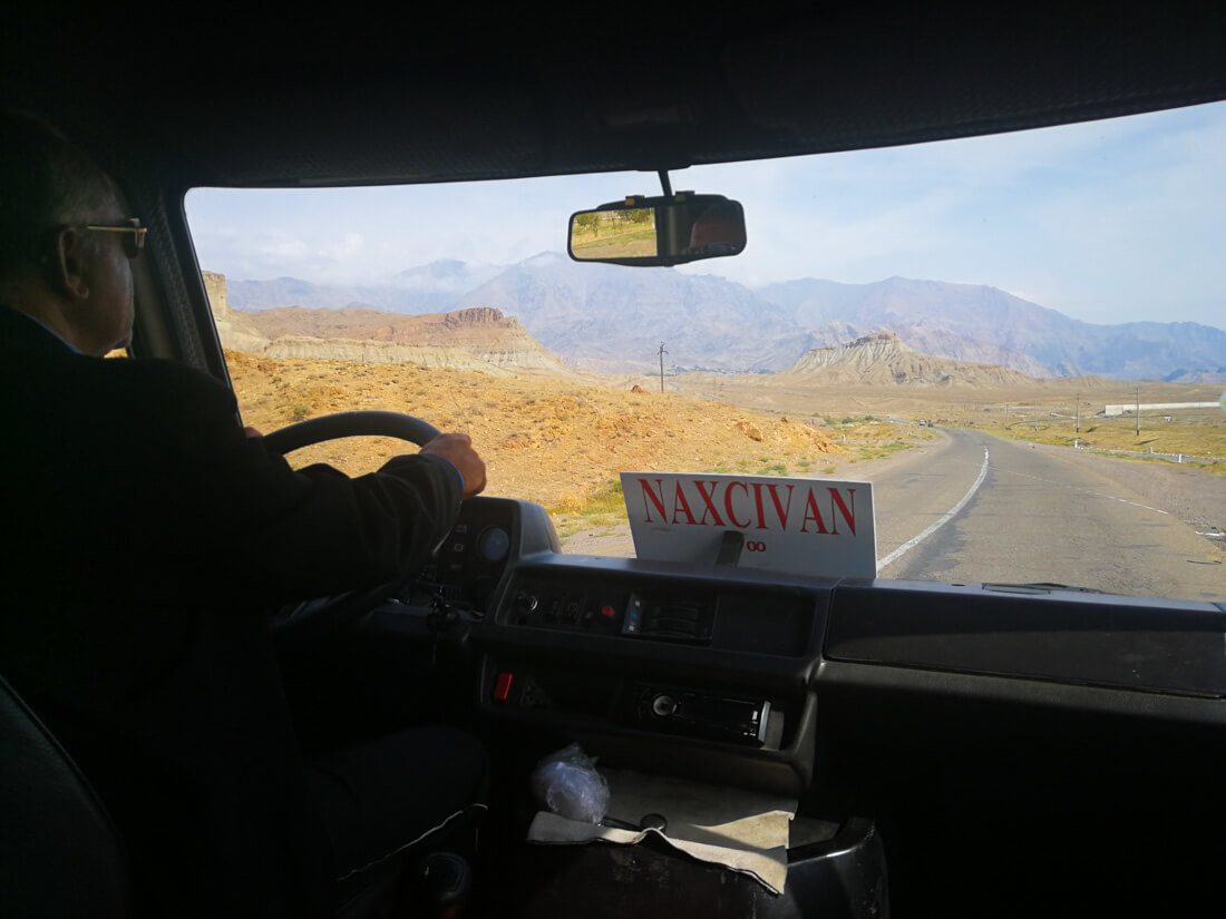 The Autonomous Republic Of Nakhchivan - marshrutka to ordubad