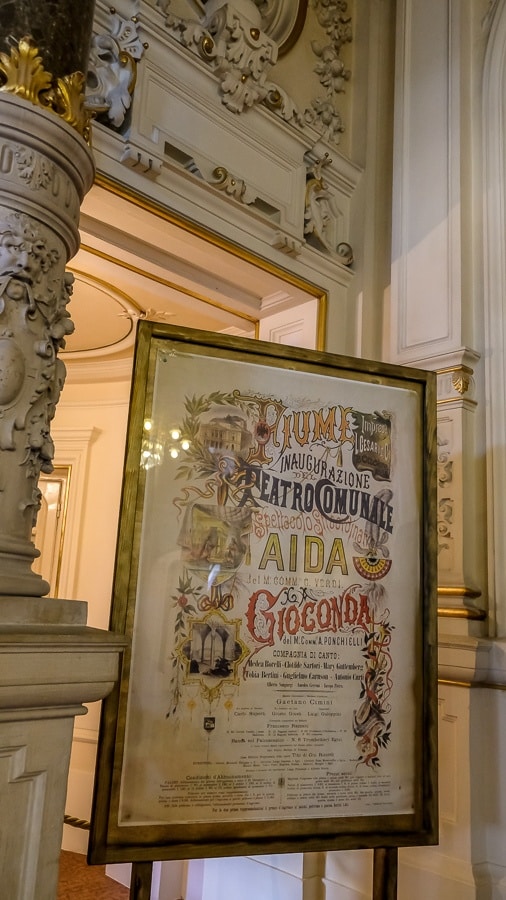 Ivan Zajc Croatian National Theatre Rijeka_Poster