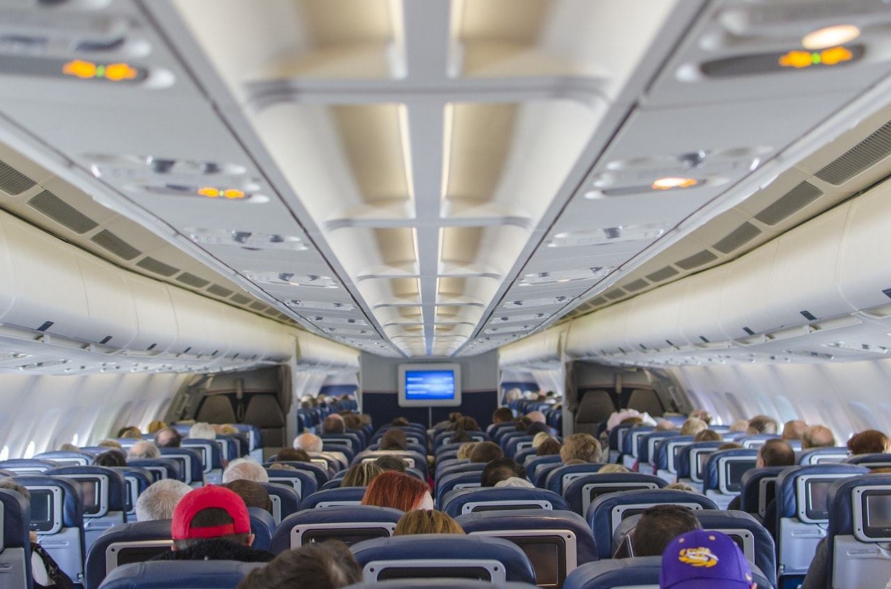 Airplane Cabin_Compression Socks Travel Gear Review_COVER 2