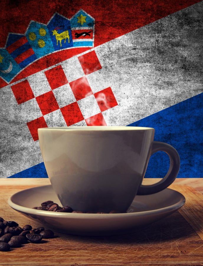 Zagreb Spiza And Coffee - With Flag
