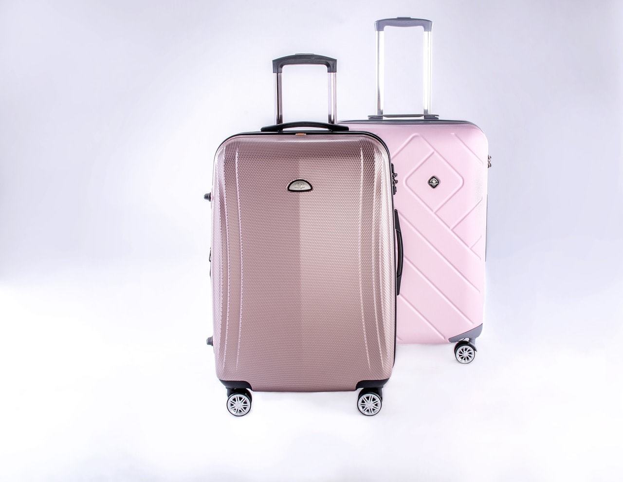with Aluminum Alloy Frame and Hinges and Trolley Strong and Durable Reinforced Suitcase with 4 Sets of Rotating Wheels and Code Lock Trolley case 