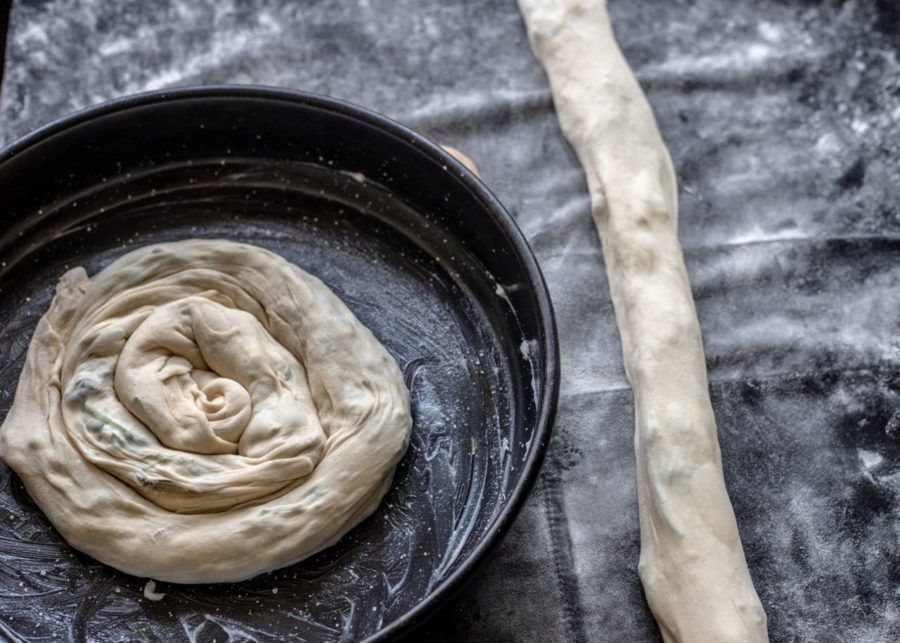 Balkan Cooking Pita Zeljanica (Savory Pie With Spinach)