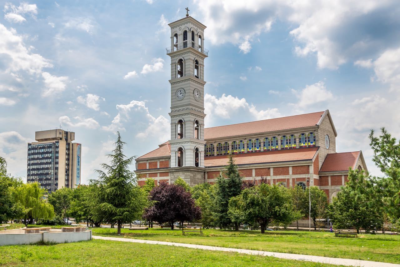 Cities in Kosovo - The Cathedral of Blessed Mother Teresa Kosovo
