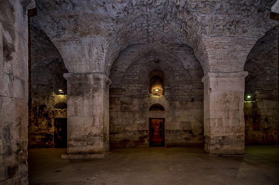 Game of Thrones Croatia - Underground of Diocletian Palace, Spli