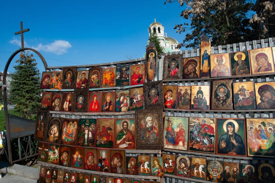 Religious Icons - Bulgarian Souvenirs