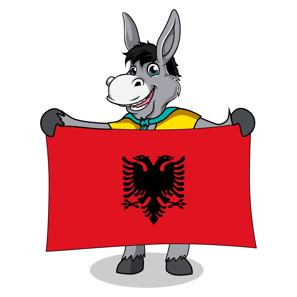 Balkan Flags_Albania 1