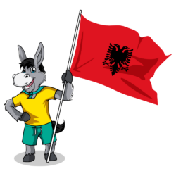Balkan Flags_Albania 2