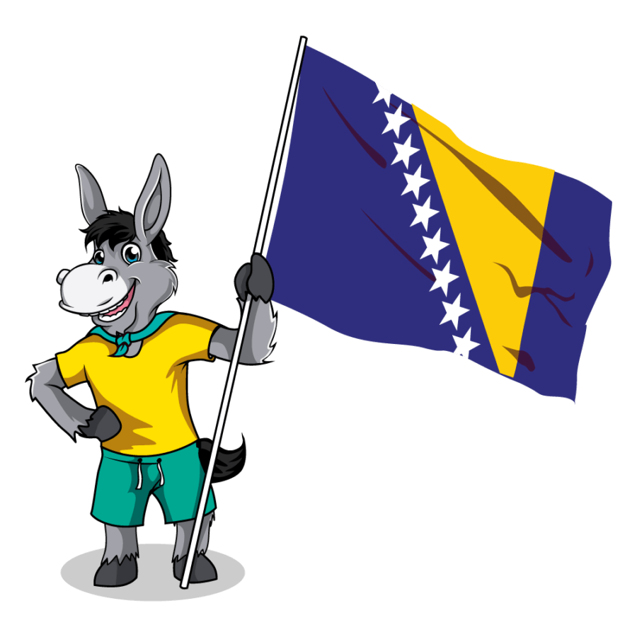 Balkan Flags_Bosnia-Herzegovina 1