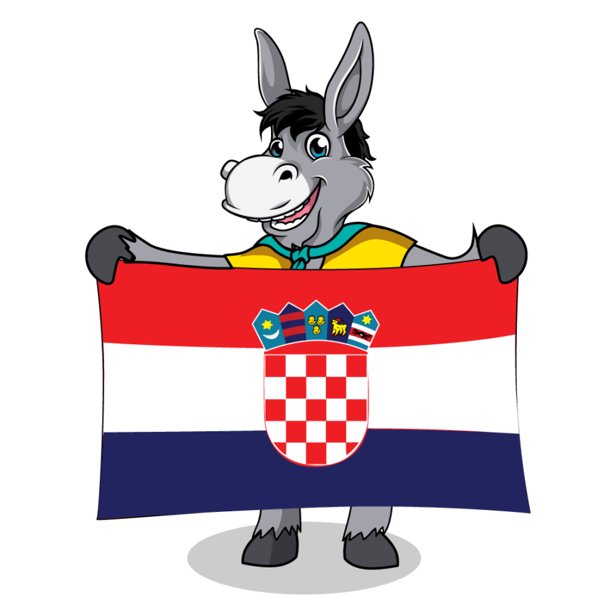 Drapeaux des Balkans_Croatie 2