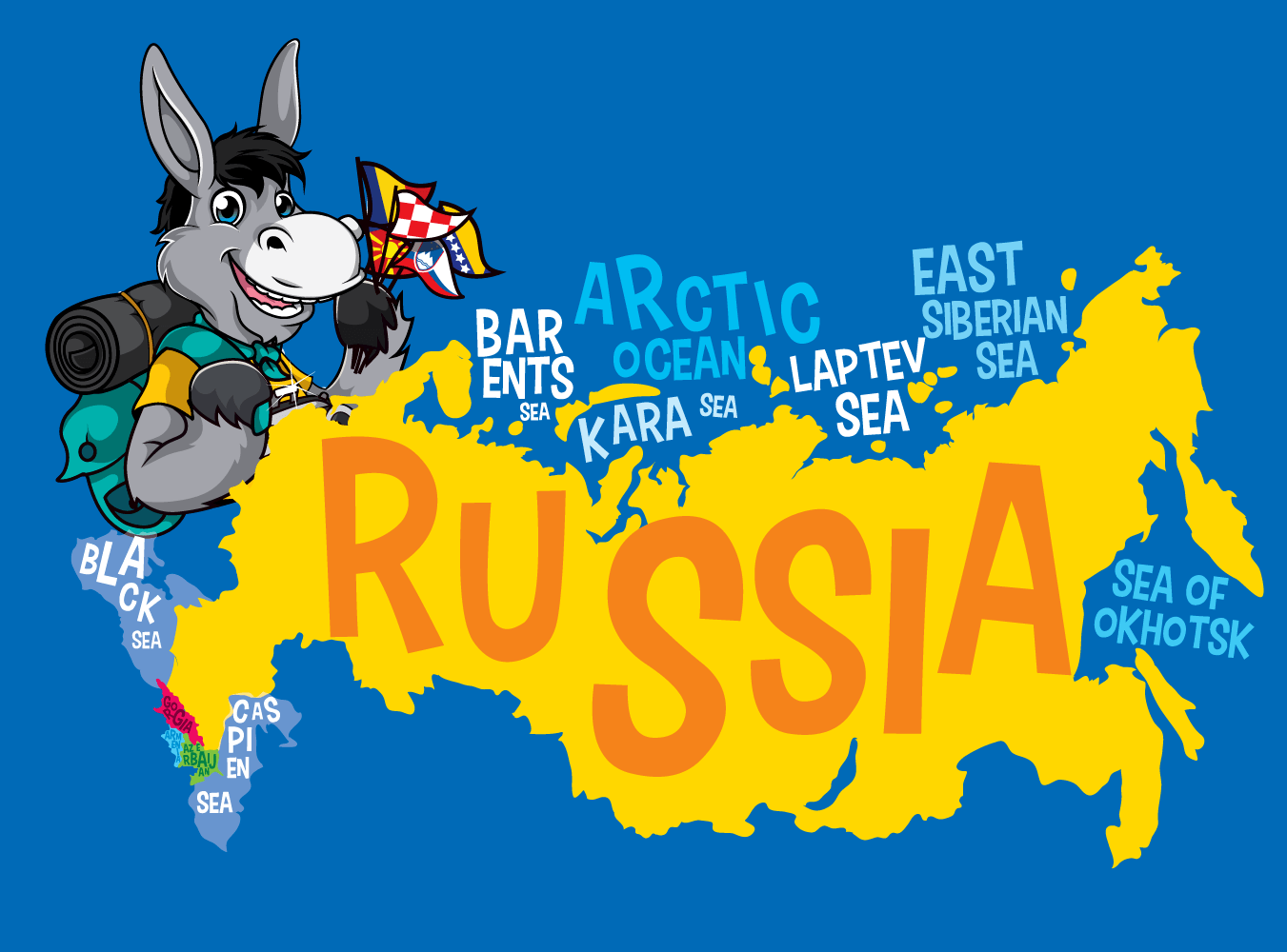 CAUCASUS MAP