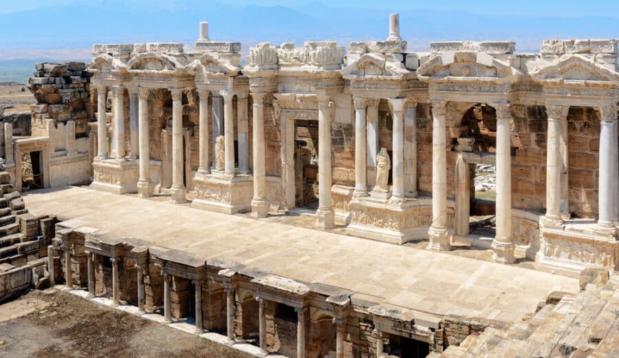 Best Day Trips From Antalya - Roman amphitheatre in the ruins of Hierapolis