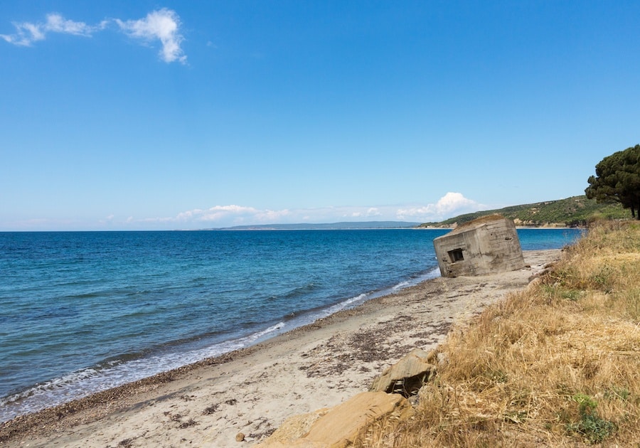 Dalykai, kuriuos reikia padaryti Gallipolyje - priežastys eiti į Gallipoli - bunkeris ant Anzac įlankos
