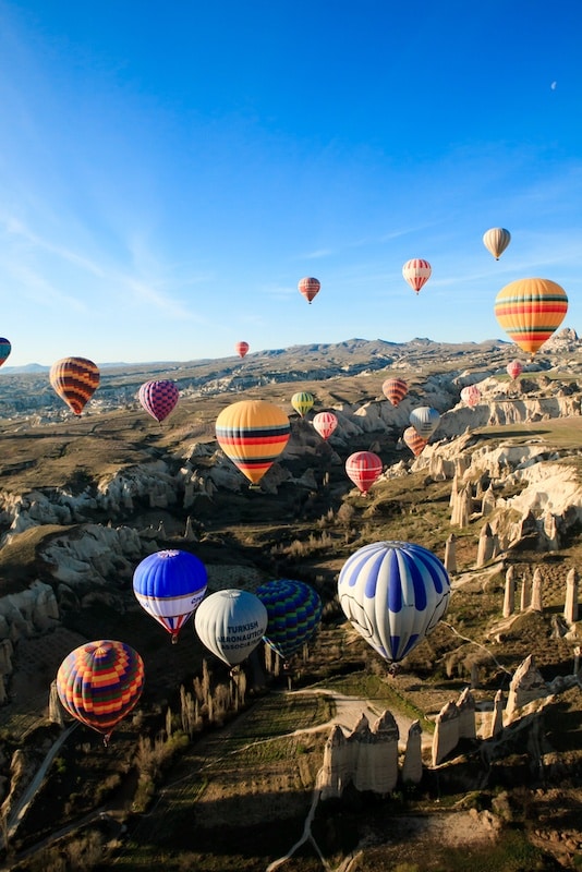 How To Get From Istanbul To Cappadocia - Balloons