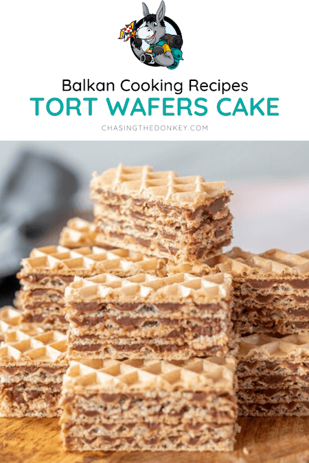 Balkan Cooking Recipe_Tort Wafers Cake