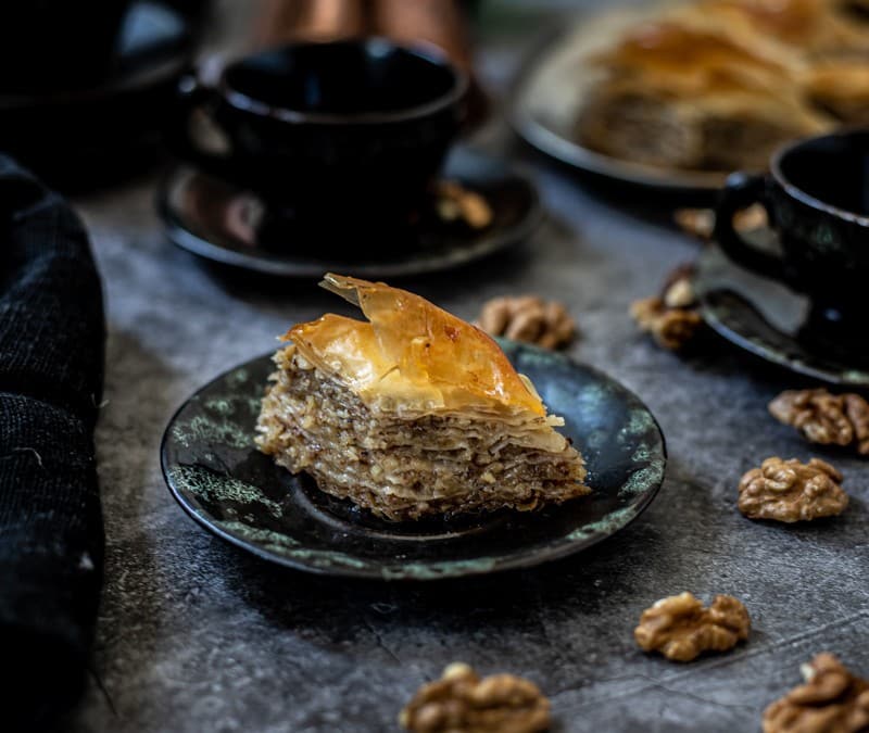 Vegan Food In Turkey - Turkish vegan food - baklava