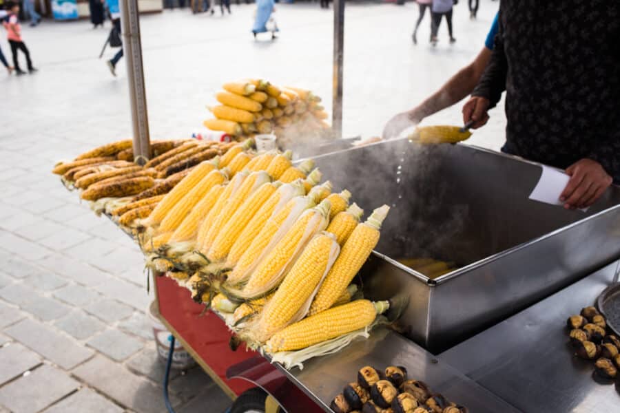 Vegan In Istanbul - Misir, corn cobs