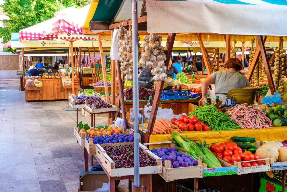 Local market in Zadar - things to do in Zadar