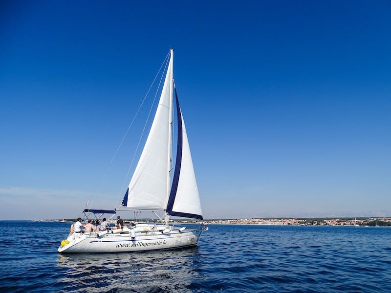 Social Distancing In Croatia - Zadar_Boat_