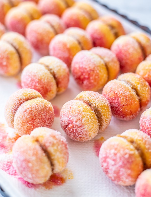 How To Make Breskvice Peach Cookies42
