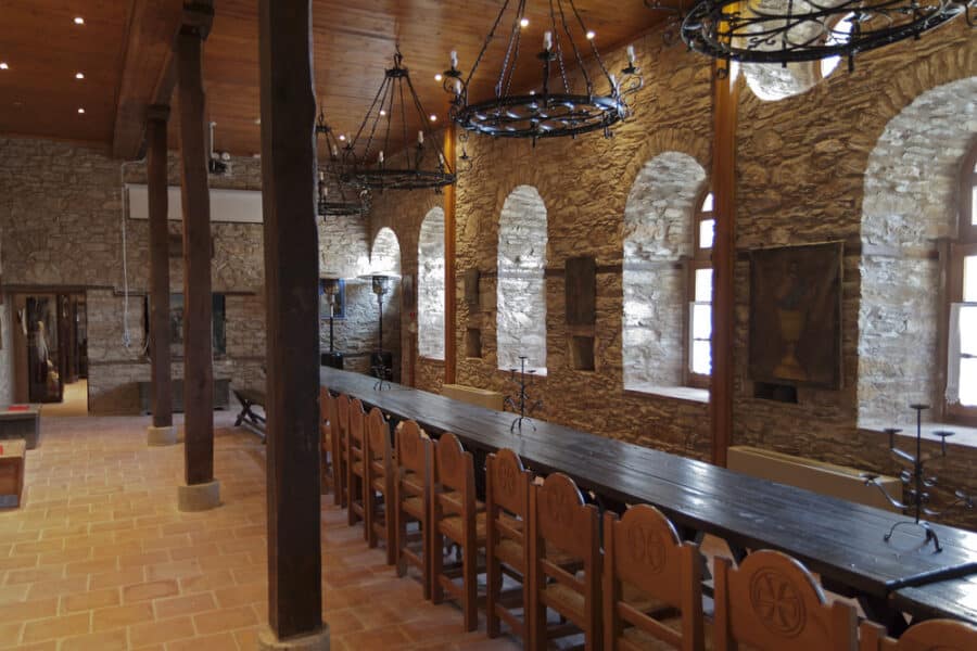 Panagia Evangelistria - Old monastery at Skiathos island in Greece