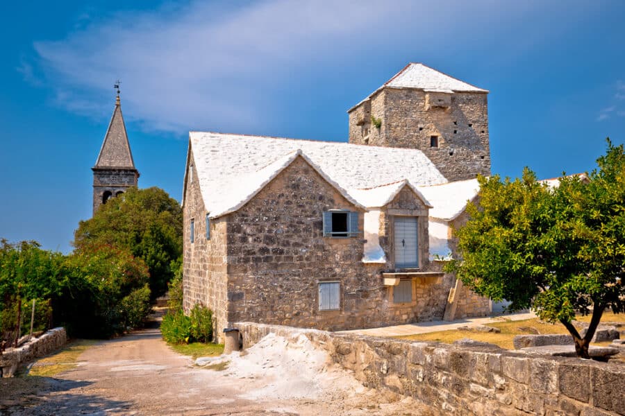 Stone village of Skrip