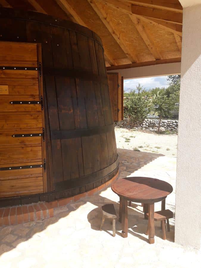 Weirdest Accommodation in Croatia - Barrel