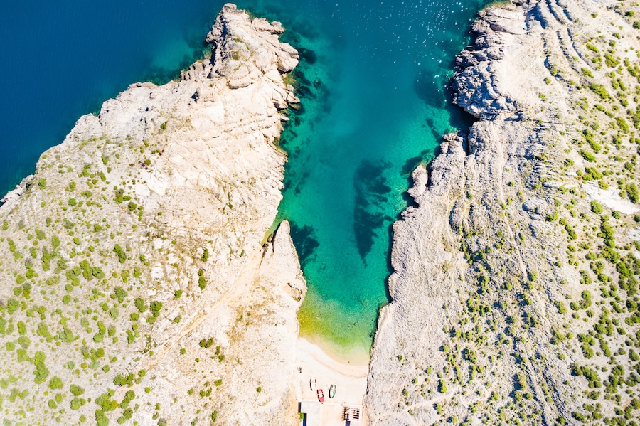 Les meilleures plages du comté de Zadar - Vrsi