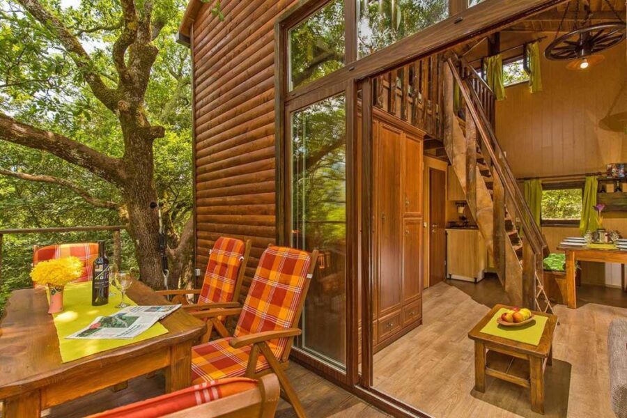 Weird accommodation in Croatia - Treehouse