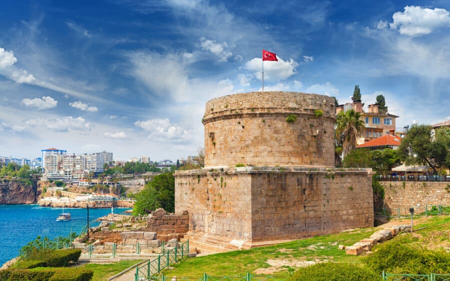 Antalya Guide - Hydirlik Tower in Antalya, Turkey