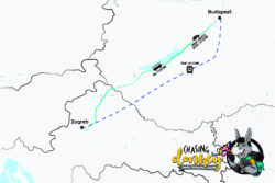 Zagreb To Budapest To Zagreb Map