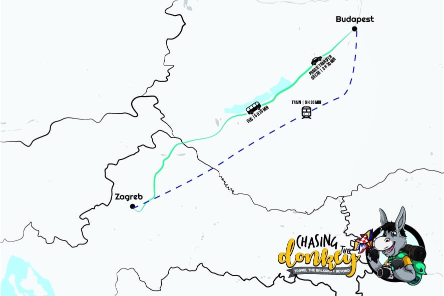 How To Get From Zagreb To Budapest (& Budapest To Zagreb)