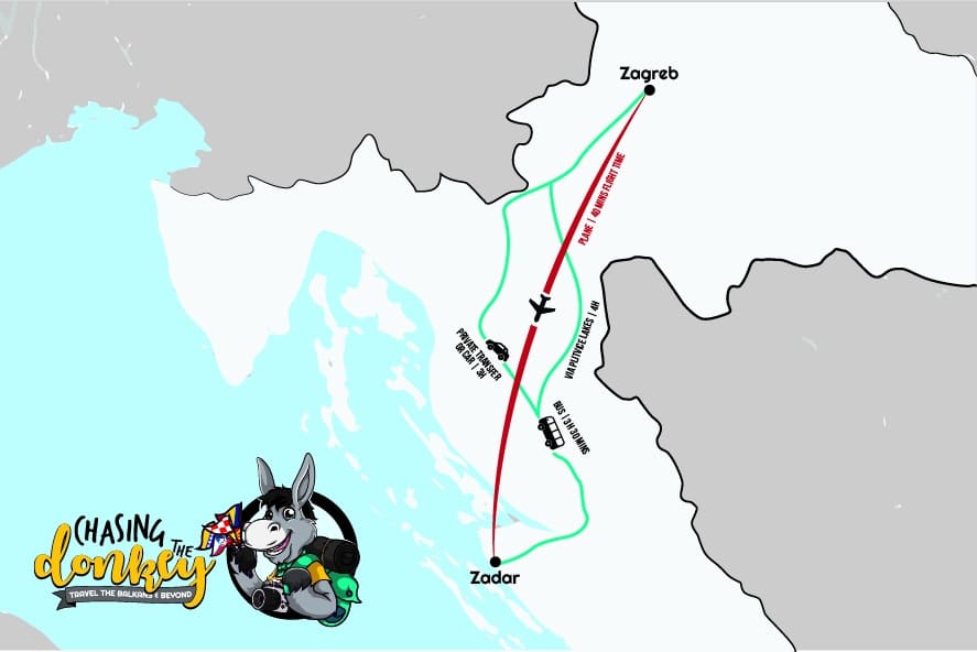 How To Get From Zagreb to Zadar (& Zadar To Zagreb)