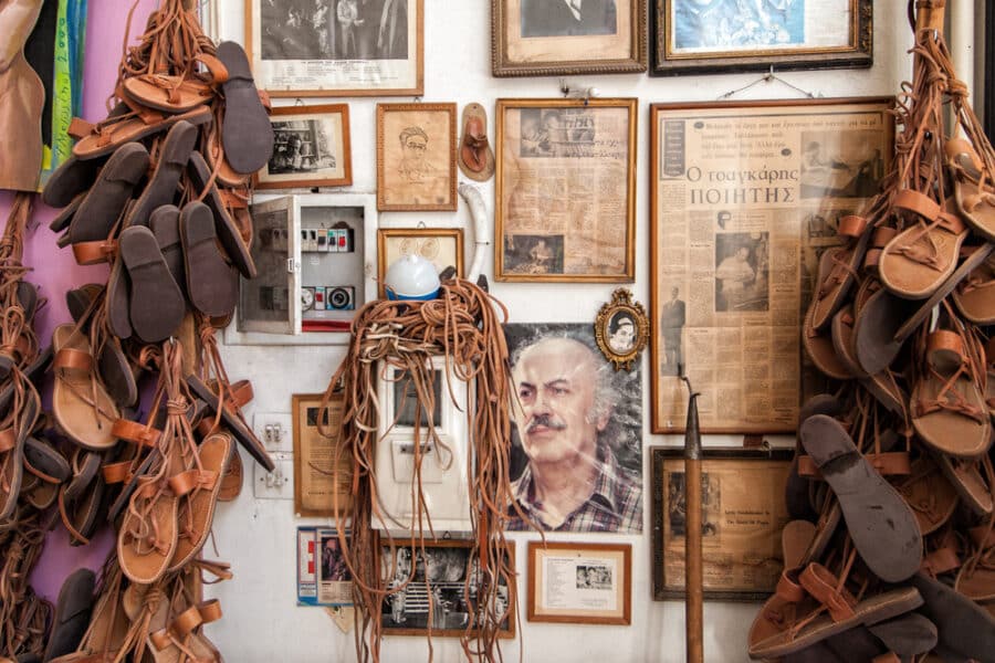 What to buy in Greece - Leather shoes in Athens