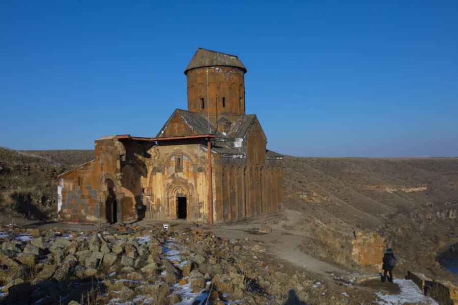 Cities in Turkey - Kars - Carhedral Fethiye Mosque in Ani.