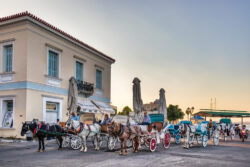 Spetses Island Close To Athens