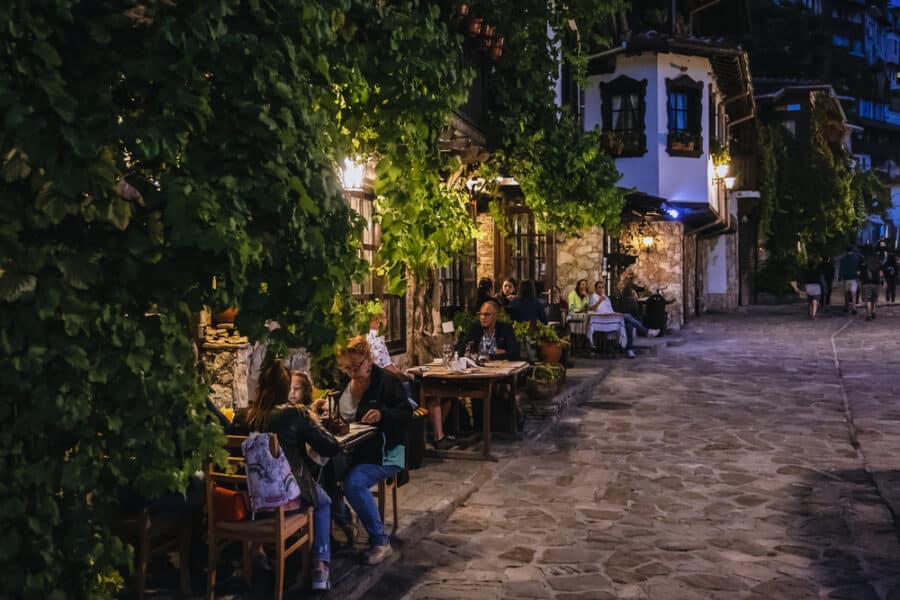 Gurko Hotel and Tavern on General Gurko Street in Old Town of Veliko Tarnovo city