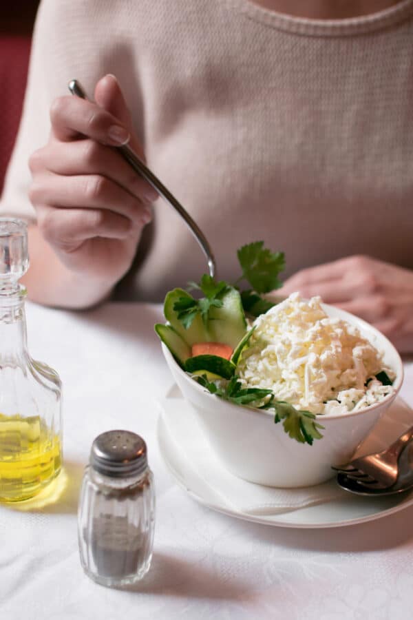 Kosovo Food - Shopska salad