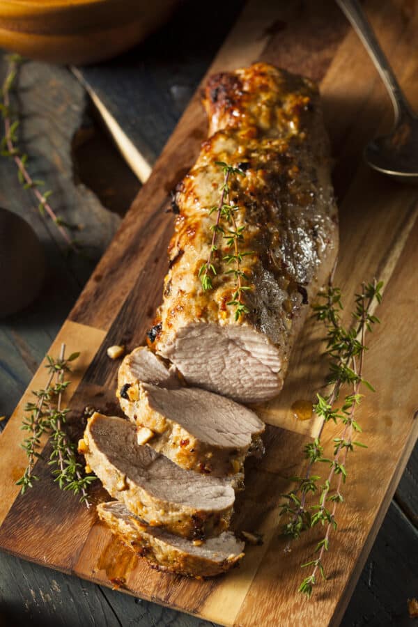 Christmas in Greece - Homemade Hot Pork Tenderloin