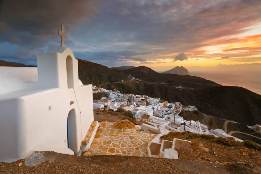 Anafi island Greece - Quiet Greek Island