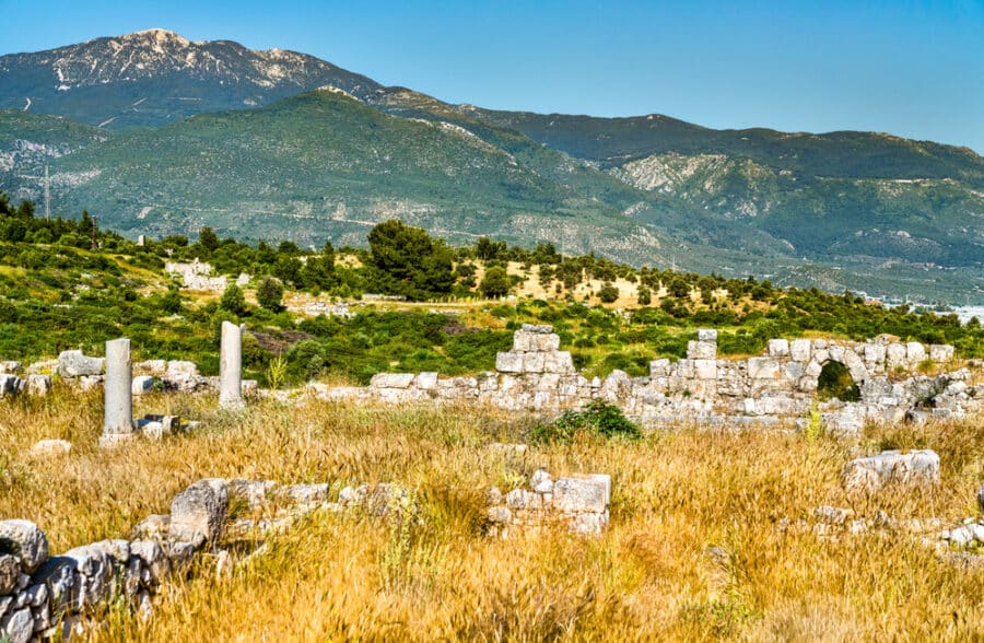 Ancient city of Xanthos in Turkey