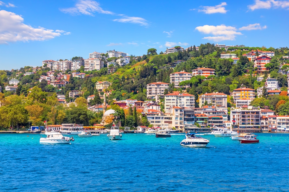 Day Trips From Istanbul - Bebek - iStock Bebek District Of Istanbul Beautiful Houses On The Coast Of The Bosphorus Strait