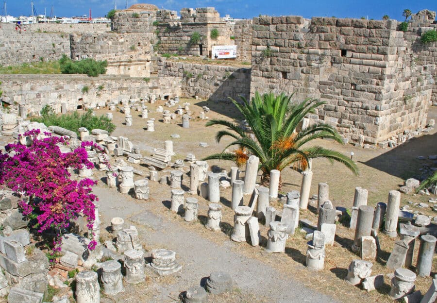 Things to do in Kos Island Greece - Greece. Kos island. The castle of the Knights