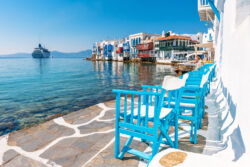 Mykonos To Ios Ferry Info - Little Venice On Mykonos Island Greece