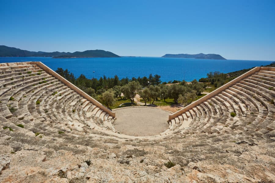 Kas Ancient Amphitheater_Antalya - Turkey
