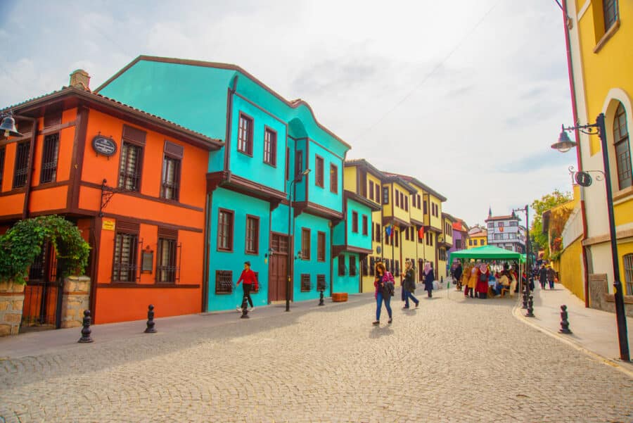 Eskisehir, Turkey : Colorful Odunpazari District