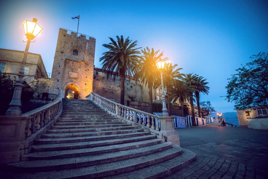 How To Get From Dubrovnik To Korčula - Main Korcula town entrance