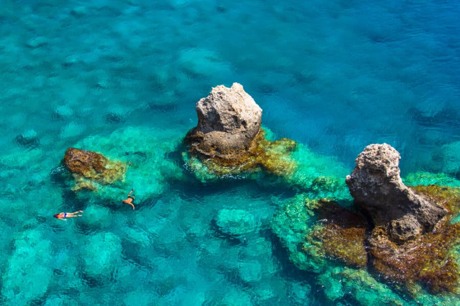 Snorkeling In Greece - Crete