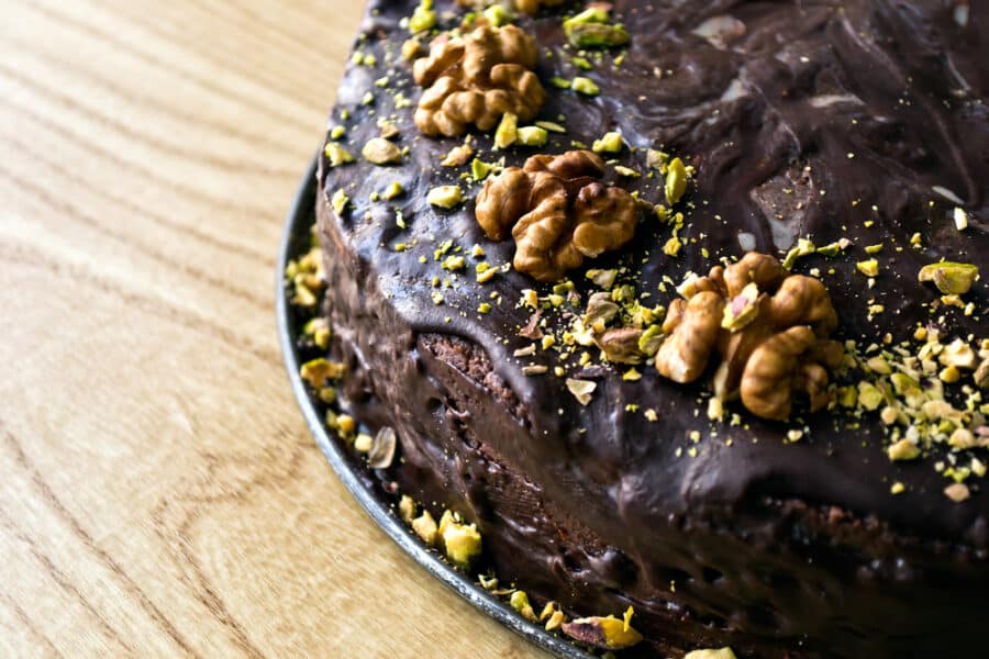 Bulgarian chocolate cake - Garash cake
