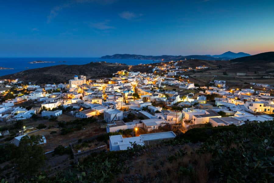 Chora Village_Kimolos island, Cyclades, Greece